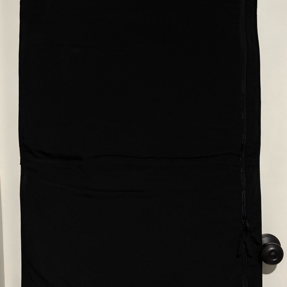 Black Quilted Garment Bag - Picture 6 of 8